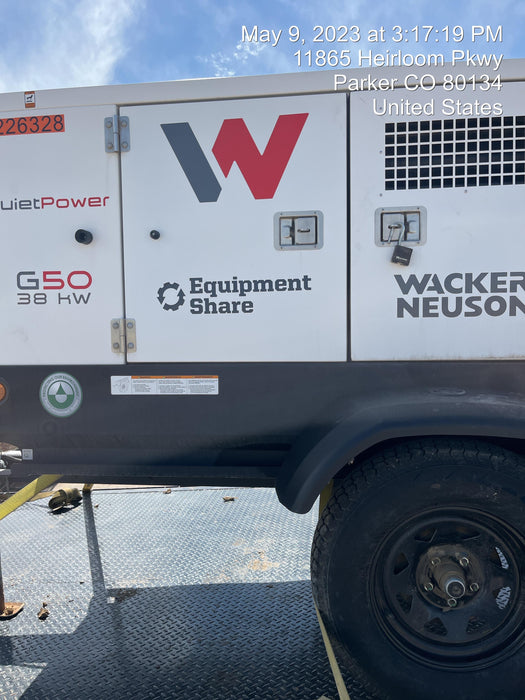 2022 WACKER NEUSON G50