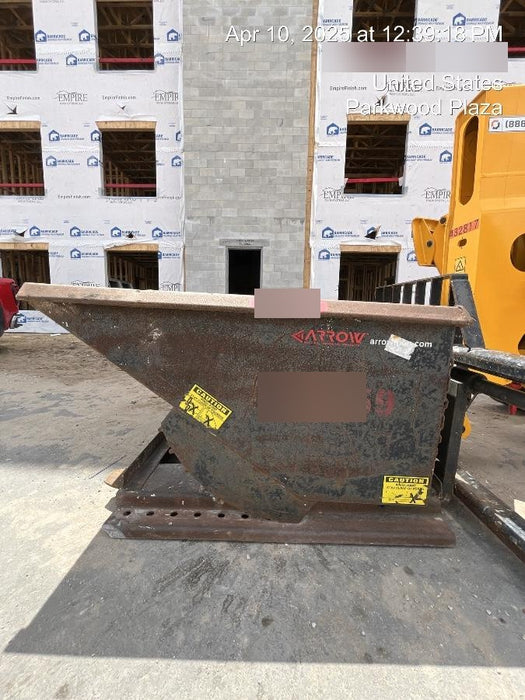 2019 ARROW MATERIAL HANDLING Dump Hopper