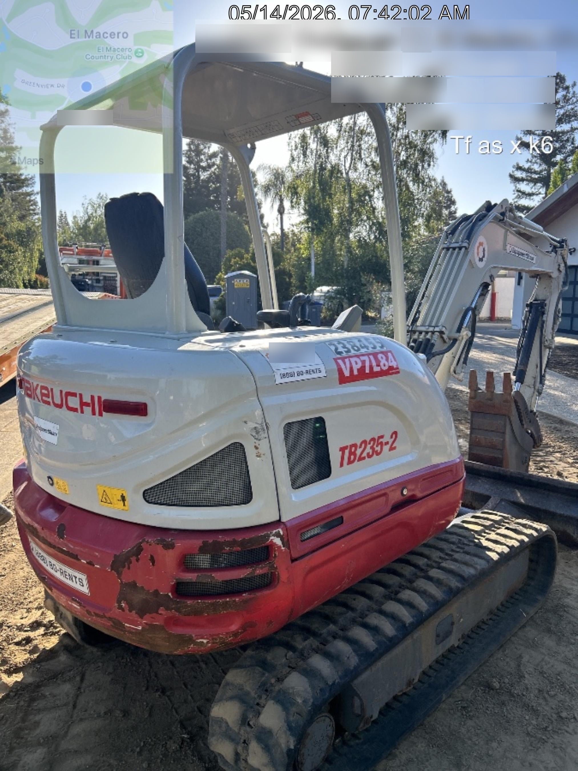 2022 TAKEUCHI TB235-2R