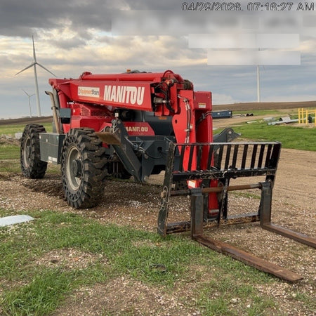 2018 Manitou MTA10055 Manitou MTA10055 - Canopy, Worklights, Beacon, 66" Carriage, 60" Forks, Solid Tires, Aux Hydraulics