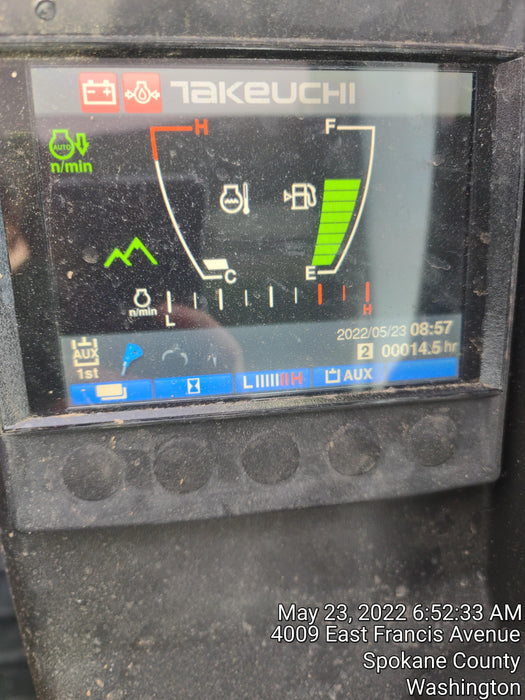 2021 TAKEUCHI TB235-2CR