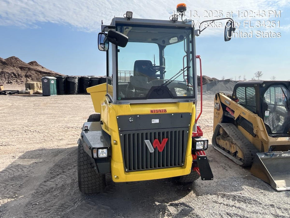 2024 WACKER NEUSON DV605 Cab Turf Tires
