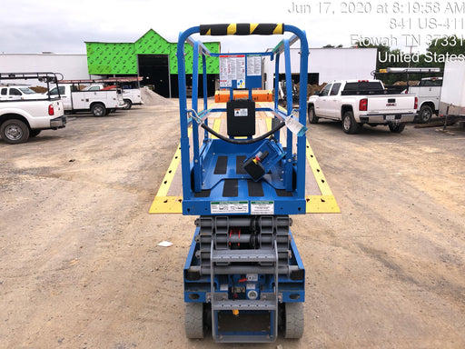 2020 Genie GS-1930 Fixed rails with chain entry gate - Pre A92.20