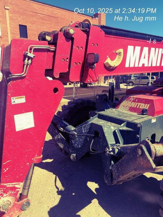 2019 Manitou MTA10055 MTA10055 - 120 HP T4, Canopy, Worklights/Strobe, Beacon, 66" Carriage, 60" Forks, Solid Tires, Lift Hook, Aux Hydraulics