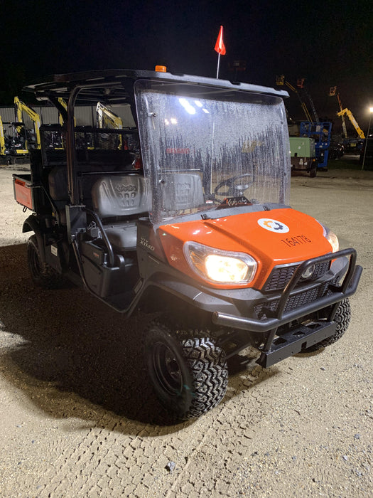 2021 Kubota RTV-X1140W-H Plastic Canopy, Windshield Acrylic Clear, LED Strobe Light, Wire Harness Kit, Back up Alarm