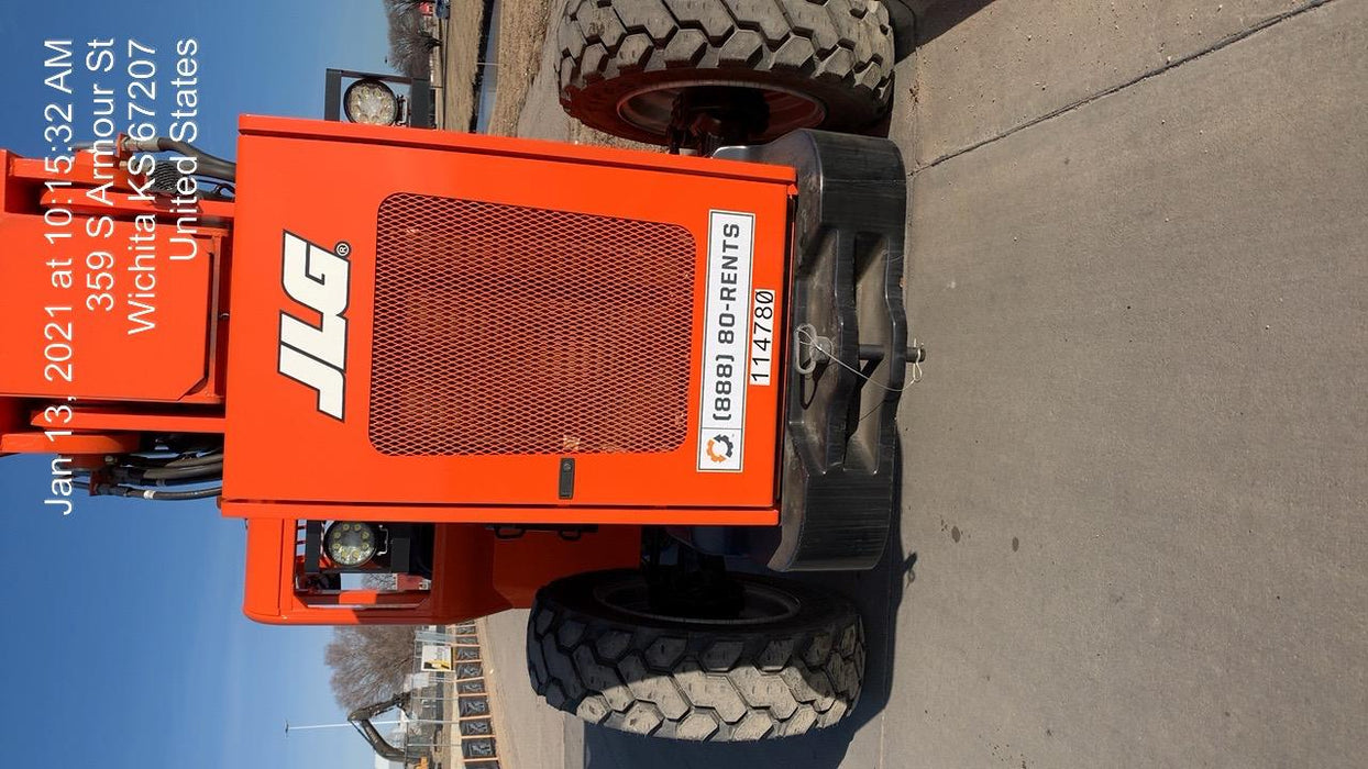 2020 Skytrak 8042 74 Hp, FF Tires, Work Lights, Beacon, Aux Hydraulics, Back up Alarm, Lifting Eye, ES Decals