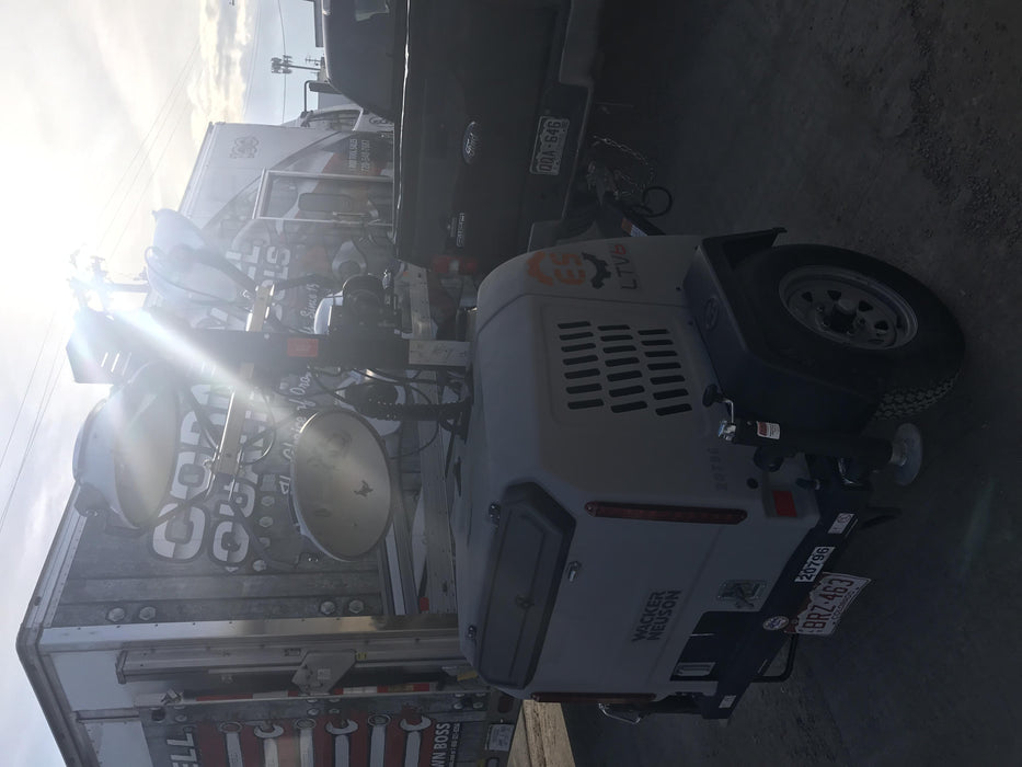 2018 Wacker Neuson LTV6L-MH Wacker Neuson LTV6L Mobile Light Tower w/Fuel Level Sensor Installed