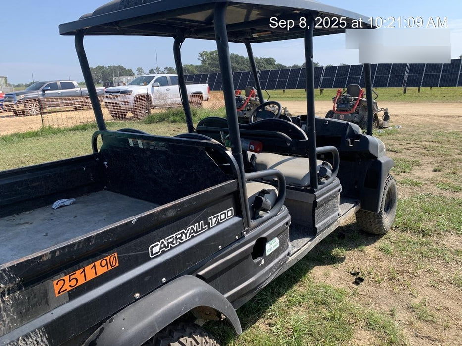 2023 Club Car CA1700D Canopy, Diesel, 4 Passenger