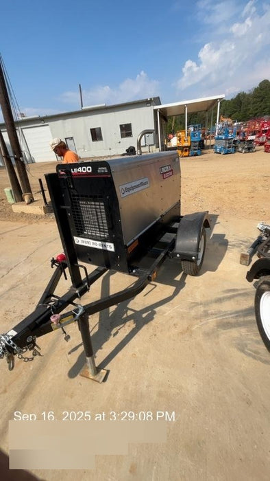 2024 Lincoln Electric LE400 Kubota V1505, Trlr, Cable Rack, Light Kit, ES Decals, T3