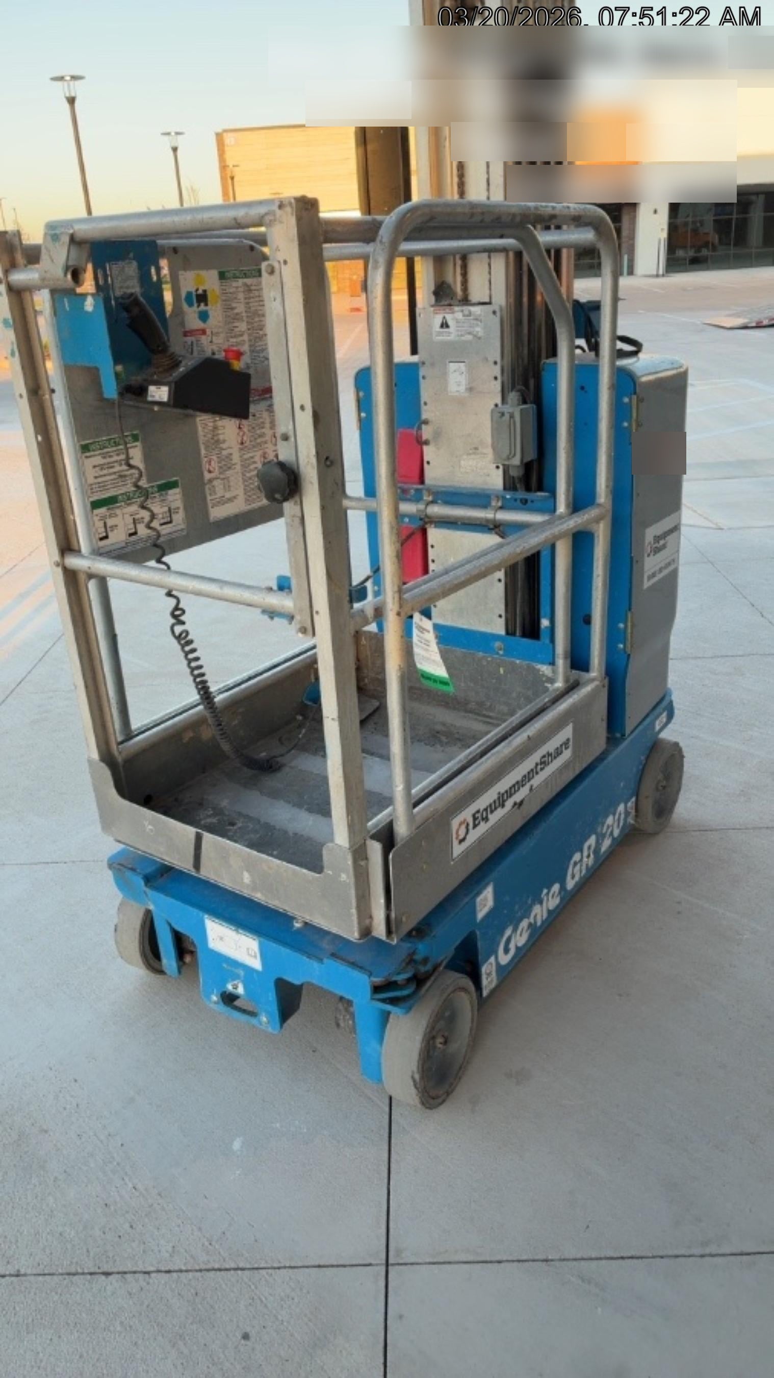 2020 GENIE GR-20