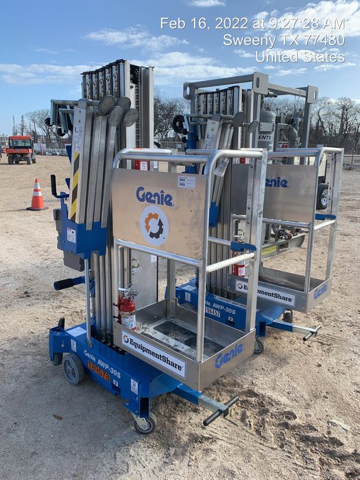 2021 GENIE AWP-30S DC