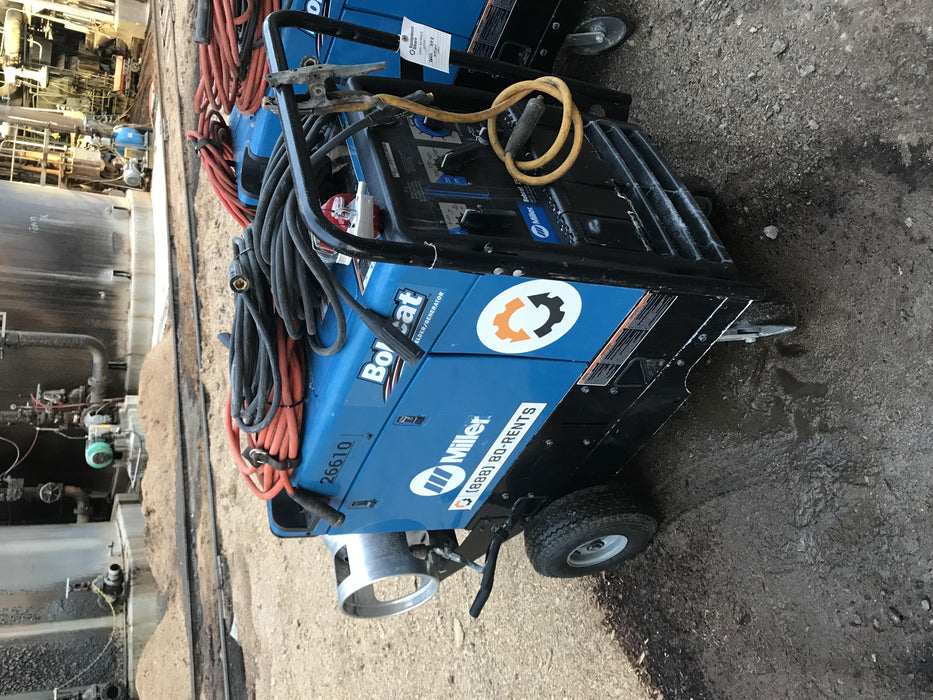 2019 Miller Electric BOBCAT 250 LP/Propane, Running Gear, Tank Bracket, Hose