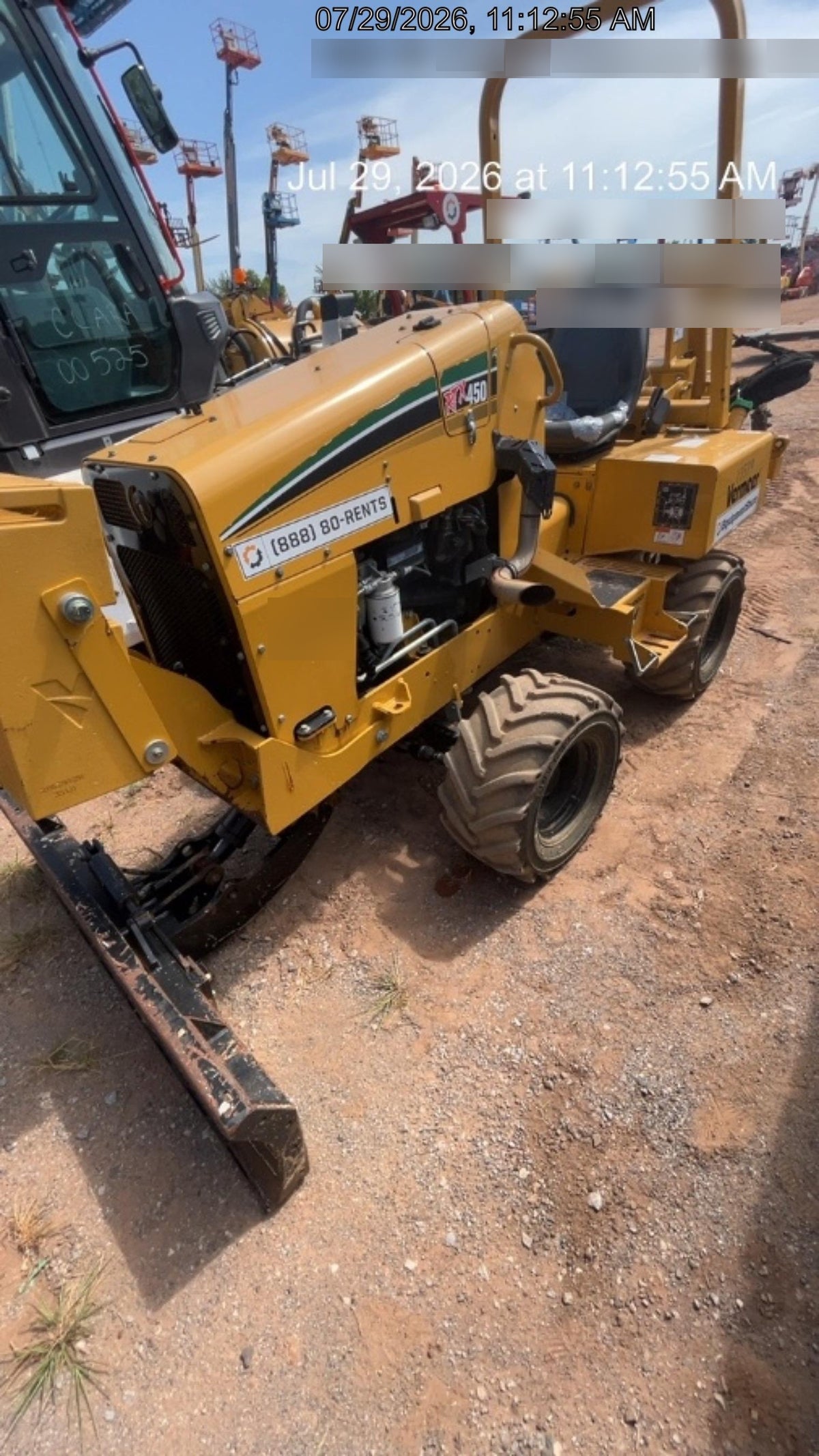 2019 VERMEER RTX450