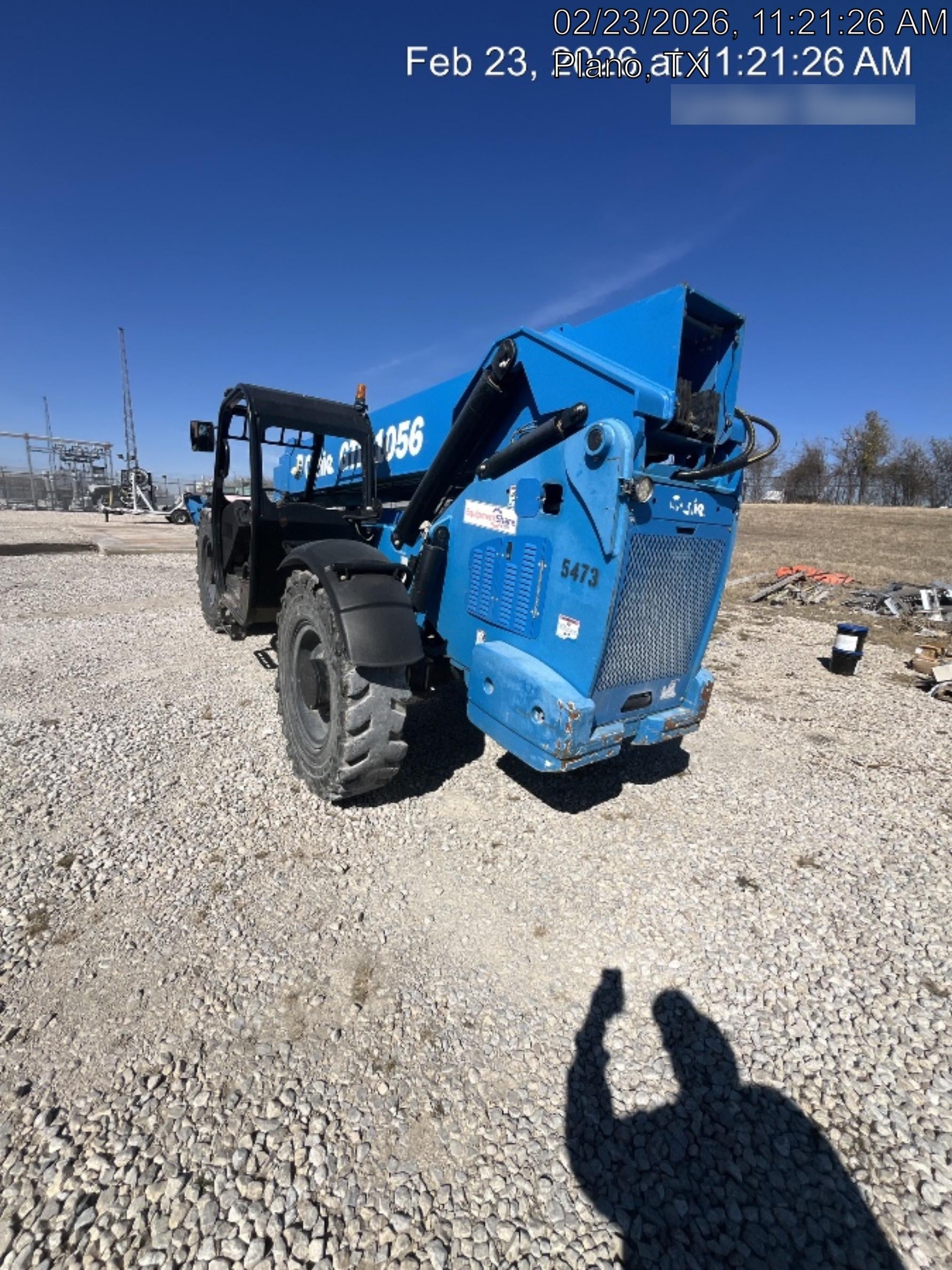 2017 Genie GTH-1056 Open Cab/Solid Tires