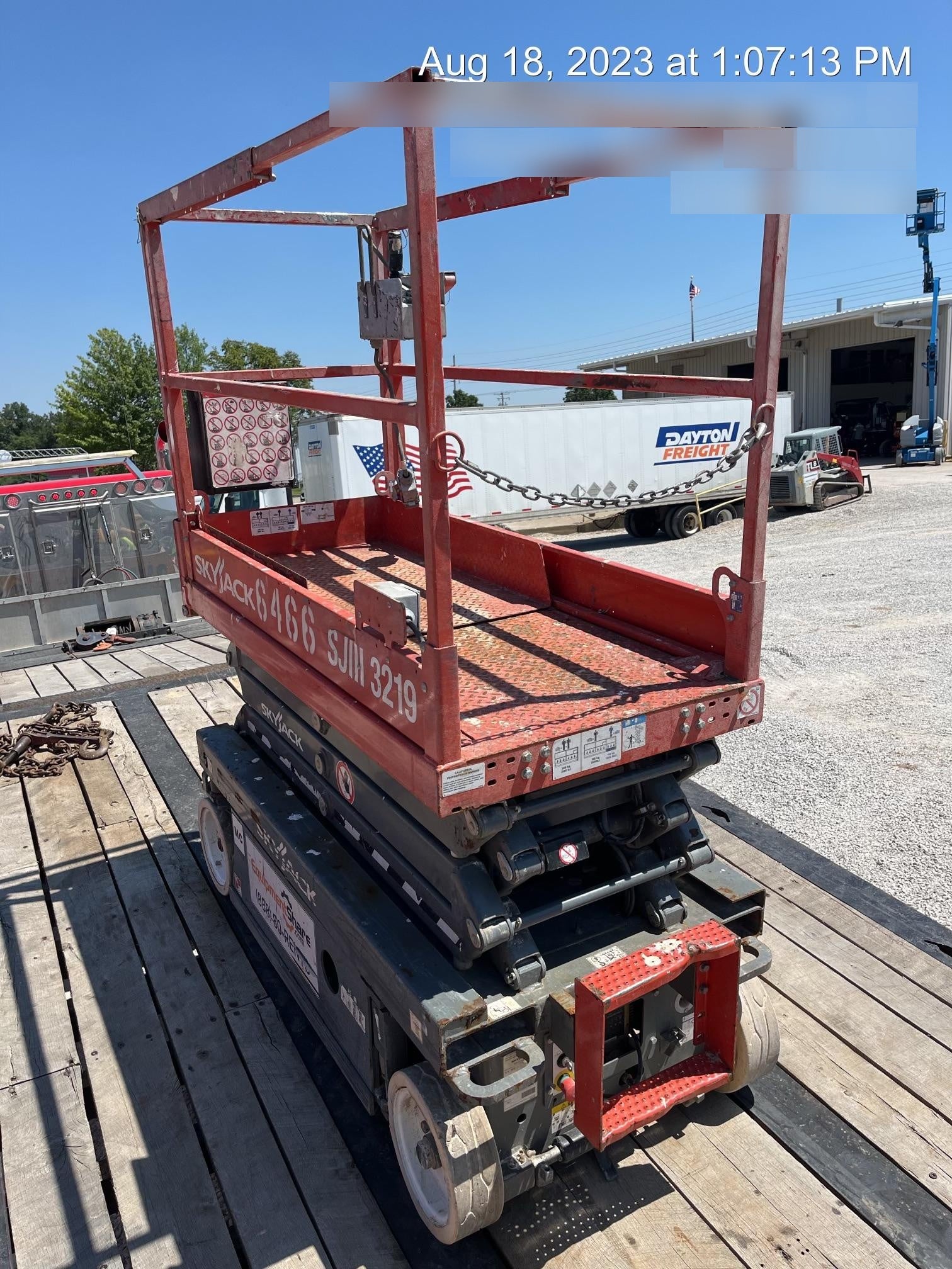 2017 Skyjack SJIII-3219 Skyjack SJ3219, Extended Warranty 5yr/5k hr