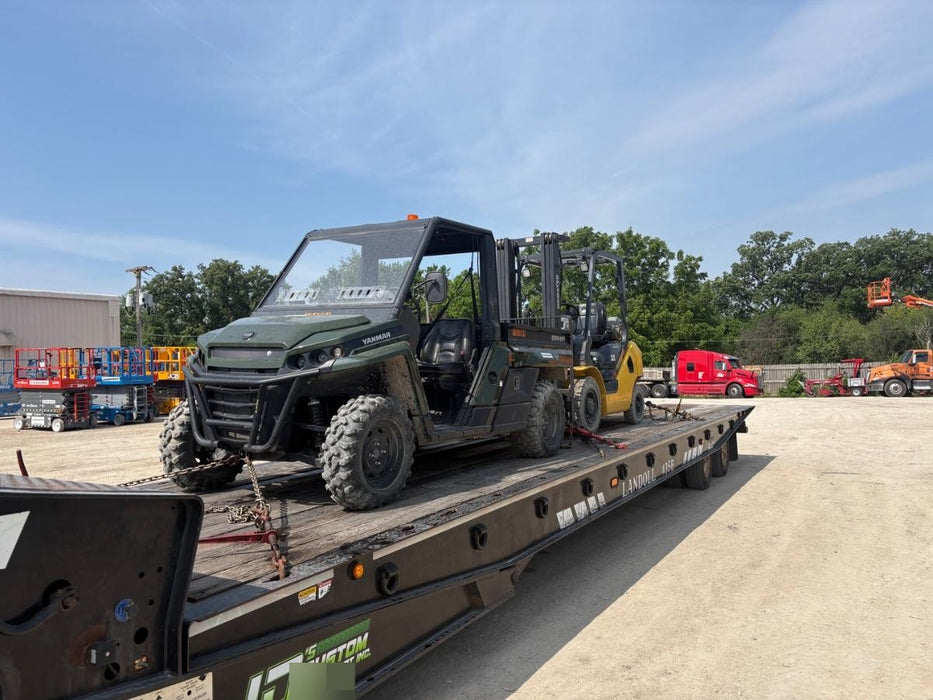 2021 Yanmar YU1000 Canopy, Steel Wheel, Poly WindShield, Beacon, Backup Alarm