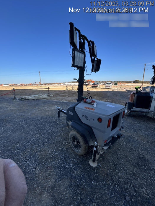 2024 Wacker Neuson LTT4 Diesel, Kohler KDW702, Deep Sea Controller, Auto Start, LED 320W, Bypass Outlet, T3