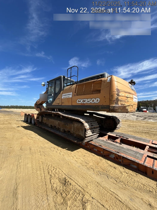 2018 CASE CX350D