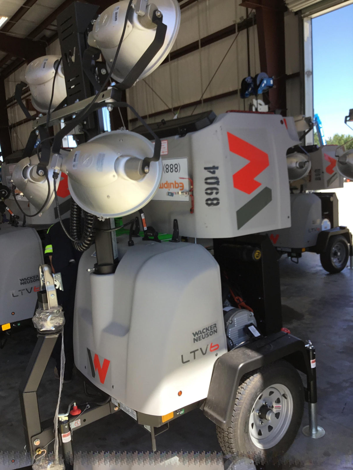 2018 Wacker Neuson LTV6L-MH Wacker Neuson LTV6L Towable Light Tower