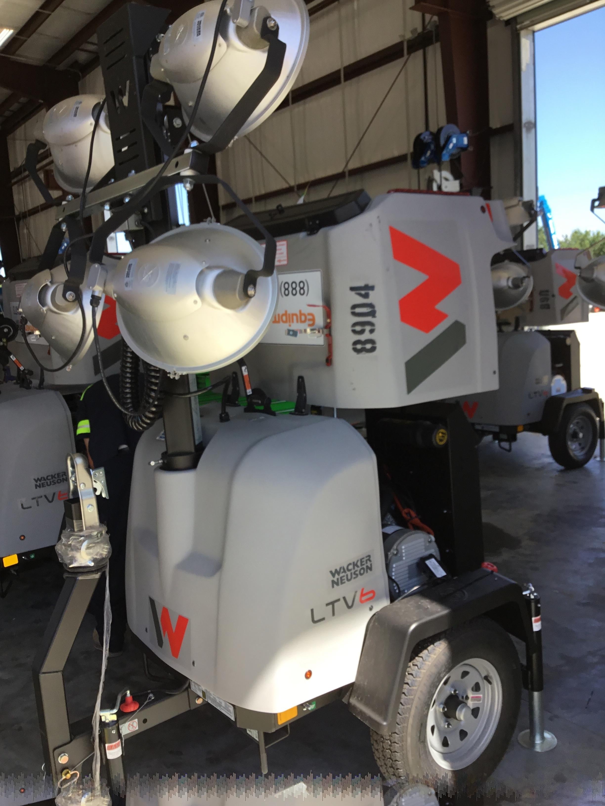 2018 Wacker Neuson LTV6L-MH Wacker Neuson LTV6L Towable Light Tower