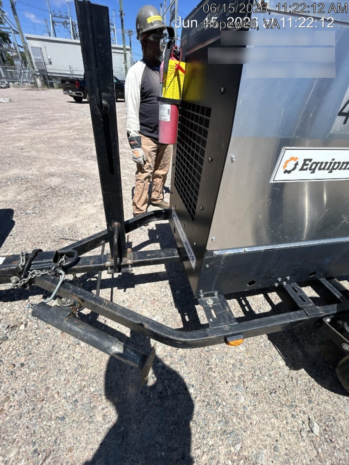 2019 Lincoln Electric Vantage 322 Ready-Pak 3, Two Wheel Trailer, Fender and Light Kit, Cable Rack