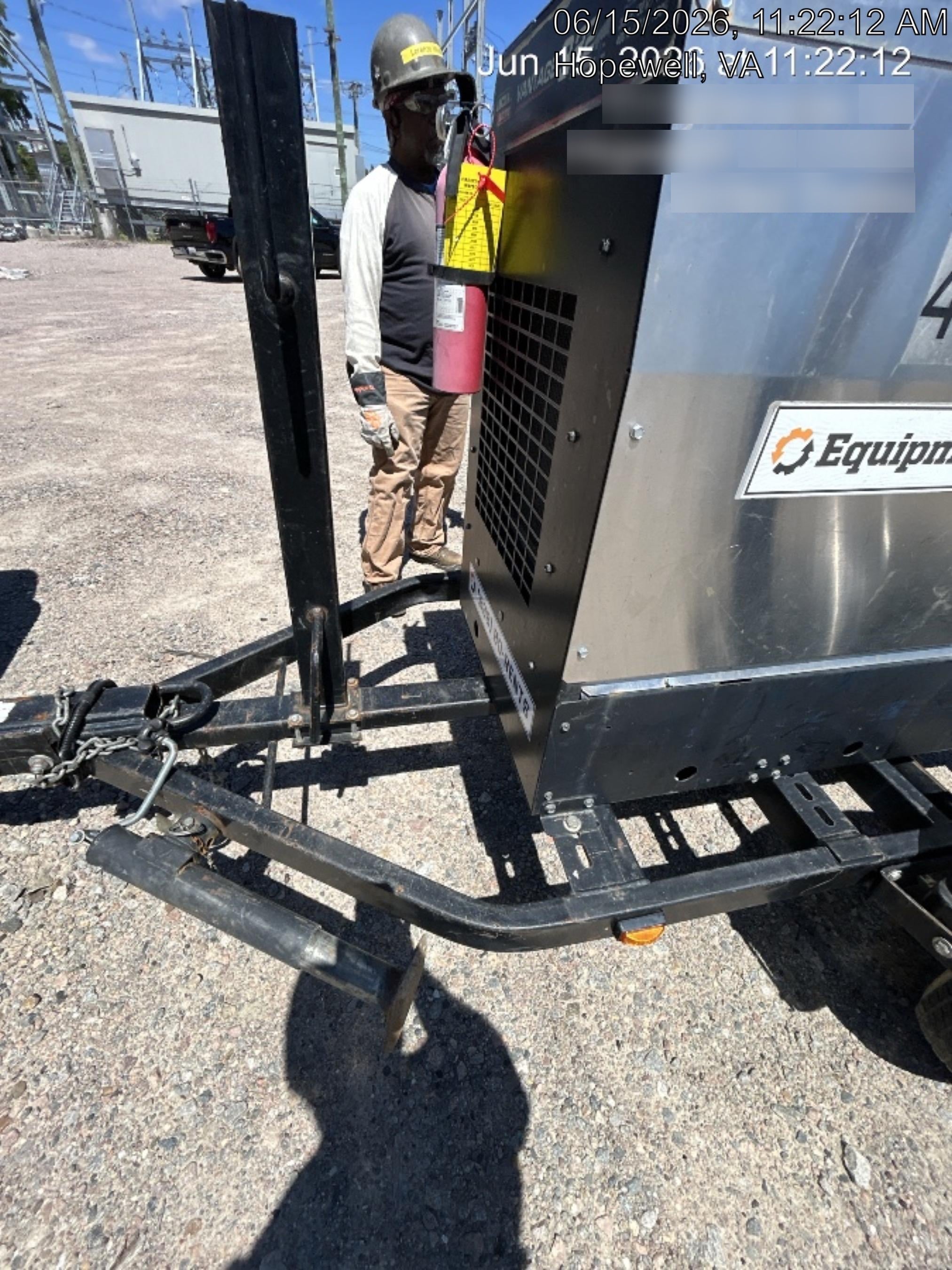 2019 Lincoln Electric Vantage 322 Ready-Pak 3, Two Wheel Trailer, Fender and Light Kit, Cable Rack