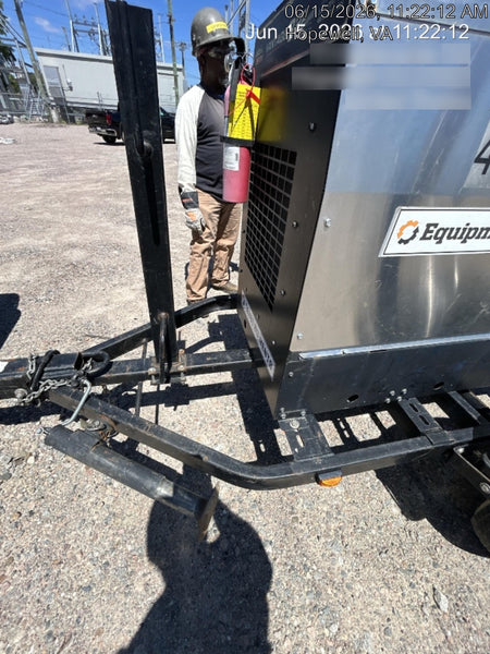 2019 Lincoln Electric Vantage 322 Ready-Pak 3, Two Wheel Trailer, Fender and Light Kit, Cable Rack