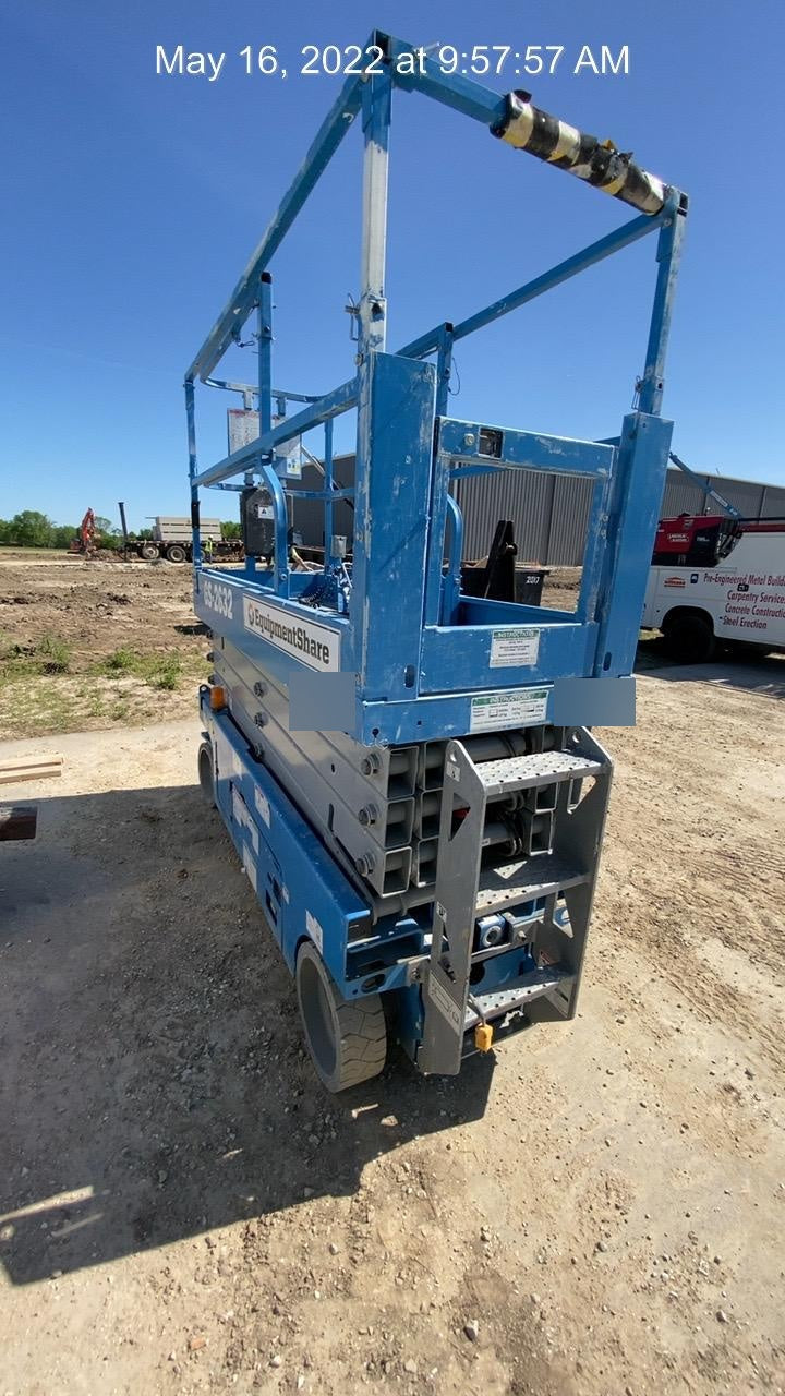 2019 Genie GS-2632 Folding Rails, Swing Gate, EE Rated