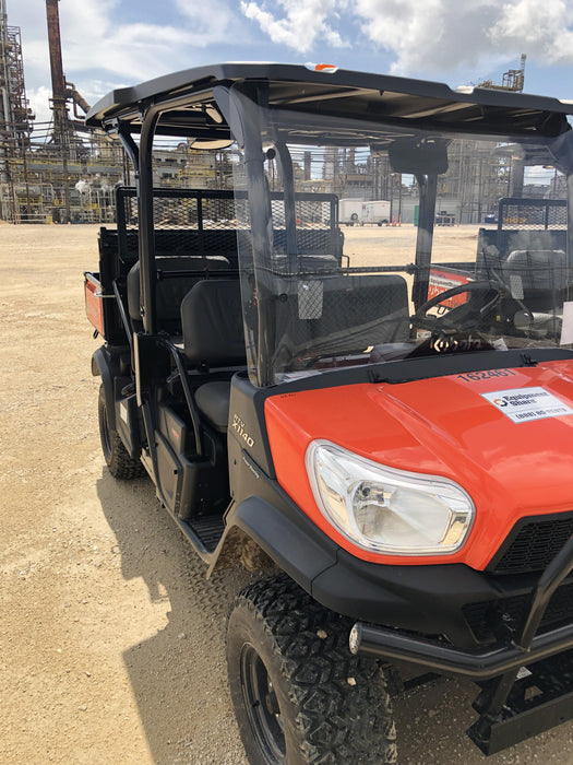 2021 Kubota RTV-X1140W-H Plastic Canopy, Windshield Acrylic Clear, LED Strobe Light, Wire Harness Kit, Back up Alarm