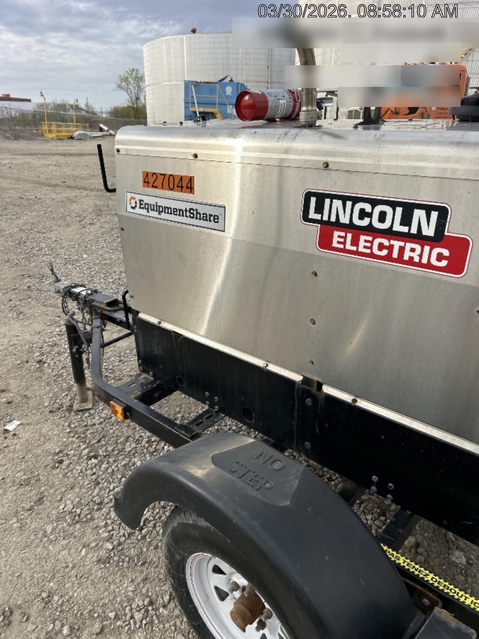 2024 Lincoln Electric LE400 Kubota V1505, Trlr, Cable Rack, Light Kit, ES Decals, T3