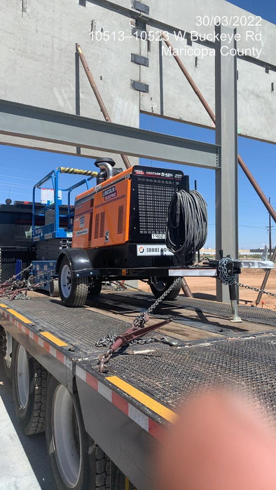 2021 Lincoln Electric Vantage 549X Ready Pak 3, ORANGE (includes trailer, cable rack, fender light kit)