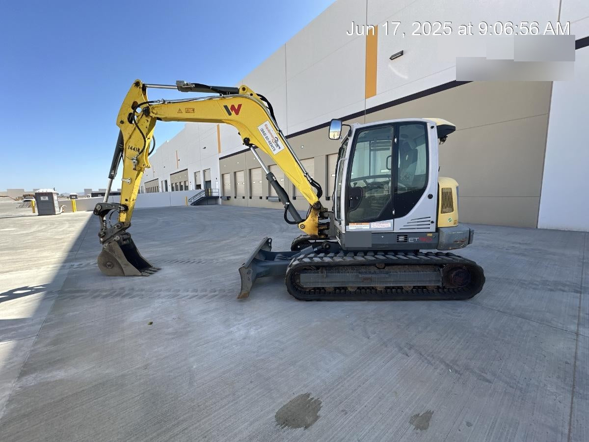 Wacker Neuson ET90 ET90 18K Excavator, Track, Cab, Bucket