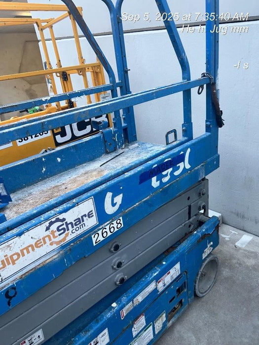 2017 Genie GS-1930 Genie GS-1930 Scissor Lift