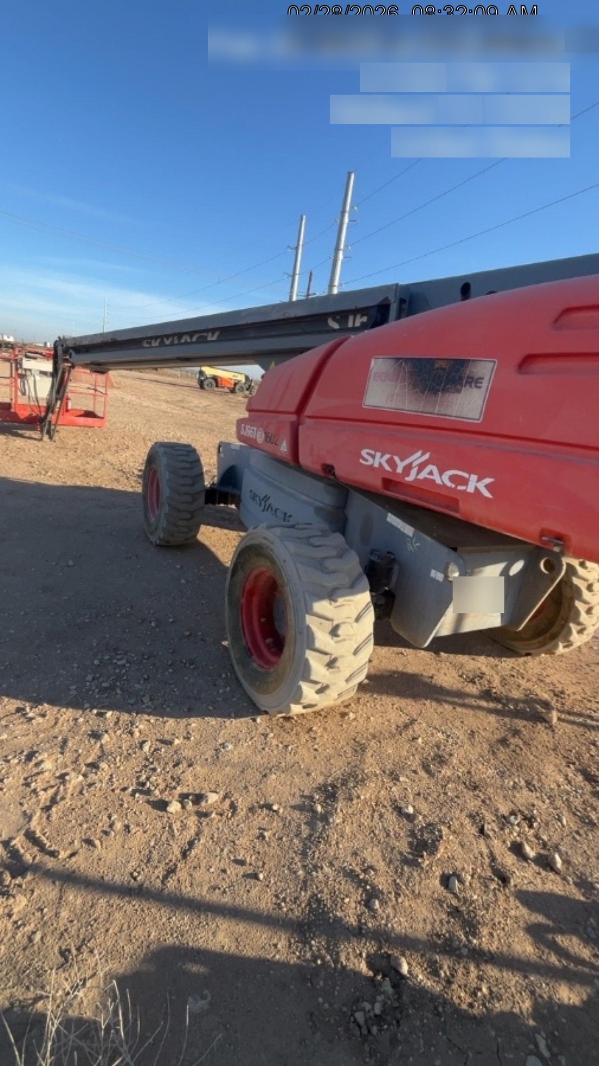 2016 SKYJACK SJ66T