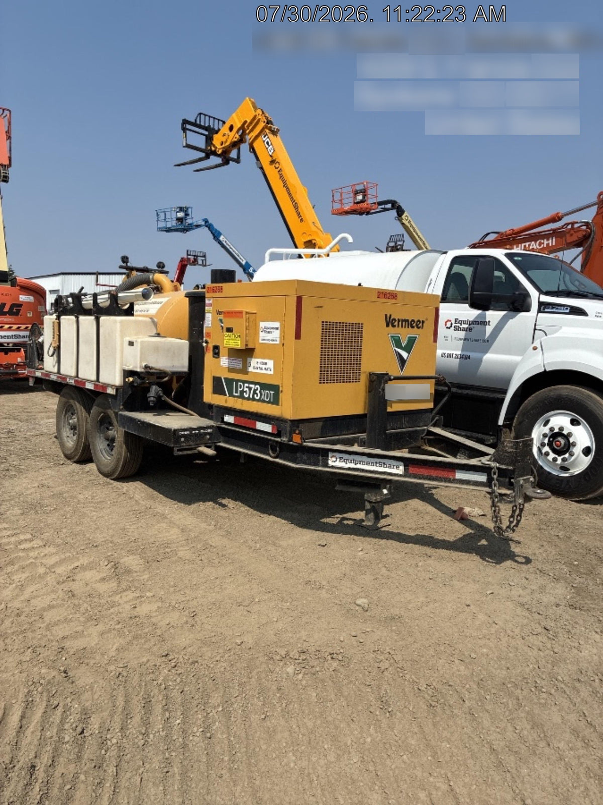 2022 Vac-Tron LP573XDT T4 Koehler Diesel Engine, 500 Gallon Debris Tank, x2 100 Gallon Water Tanks