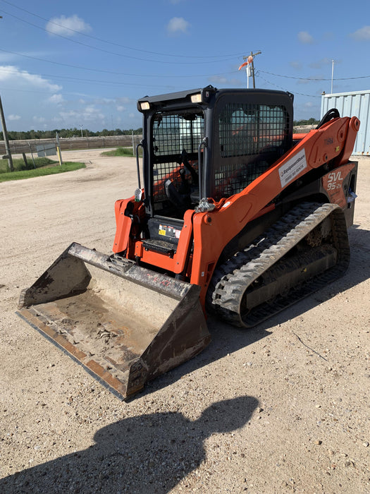 2020 Kubota SVL95-2SHC Cab, Rubber Tracks, Hydraulic Quick Coupler