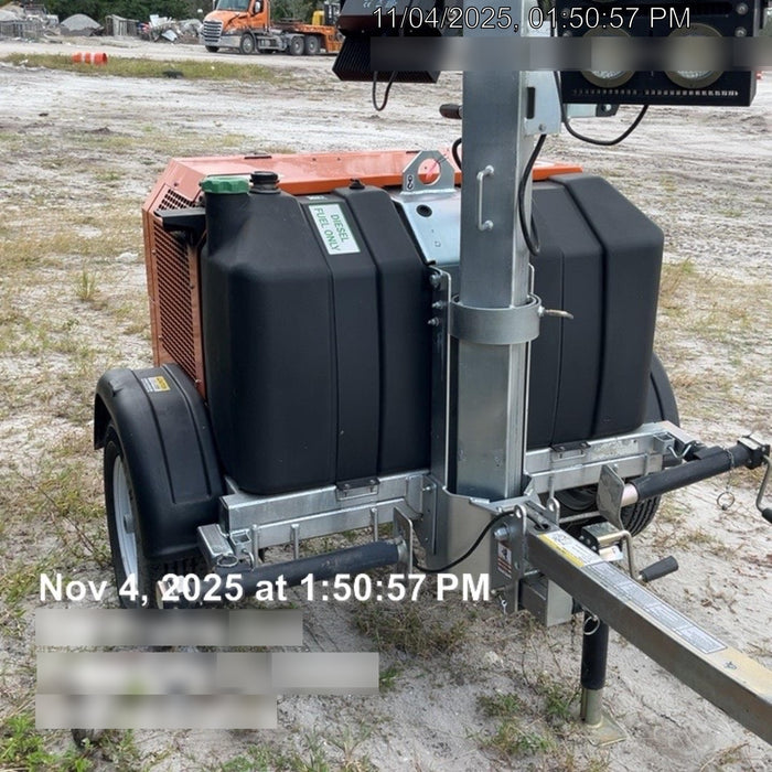 2023 Wanco WLTT-4MM4K Diesel, Deep Sea Controller, Shore Power Plug, Auto Start, (4) 350W LED Floodlights, 4kW Generator, 60 Gal Fuel Tank, 2" Ball, T3