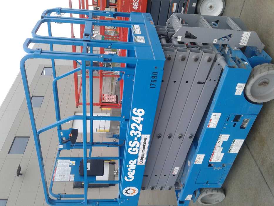 2018 Genie GS-3246 GS-3246 w/Folding rails, Full height swing gate