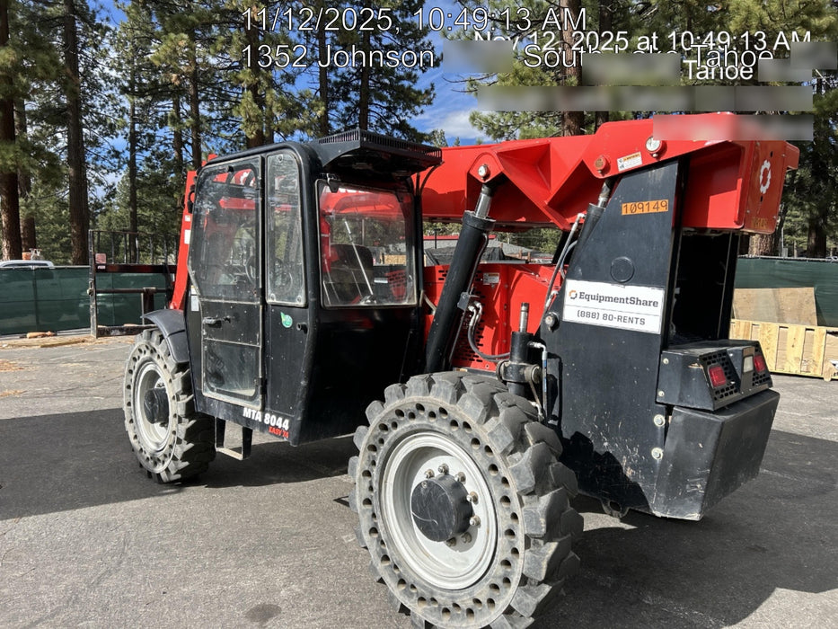 2020 Manitou MTA8044 Cab/Heat/Air, Solid Tires, Work Lights, Beacon, Aux Hydraulics, Back up Alarm, Lifting Eye, Mirrors, ES Keypad
