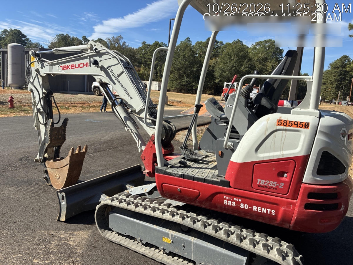 2025 TAKEUCHI TB235-2R