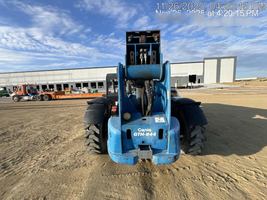 2018 Genie GTH-844 Genie GTH-844 w/ROPS, Work Lights, Solid Tires, RH Cab Mesh, Beacon, 60" Carriage and Forks