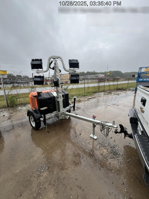 2024 Wanco WLTT-4MM4K Diesel, Deep Sea Controller, Shore Power Plug, Auto Start, (4) 350W LED Floodlights, 4kW Generator, 60 Gal Fuel Tank, 2" Ball, T3