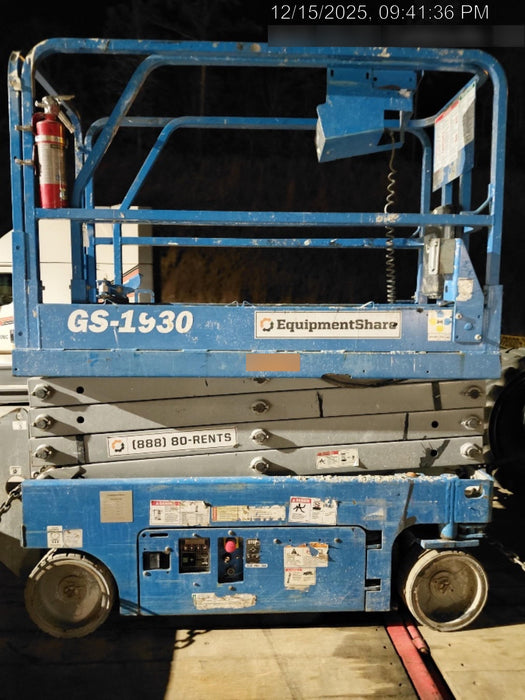 2020 Genie GS-1930 Fixed rails with chain entry gate - Pre A92.20