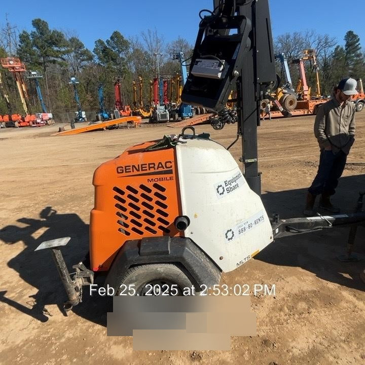 2023 Generac MLT2 Diesel, Flex Switch 120V Input, Powerzone Controller, 
(4) 320W LED Lights, 4kW Generator, 39.9 Gal Fuel Tank, 2" Ball, T3