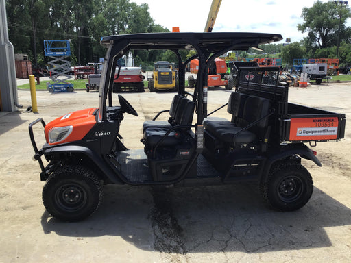 2020 Kubota RTV-X1140W-H 4WD utility cart -LED strobe -Windshield tempered glass -Plastic canopy -Wire harness kit -Backup alarm