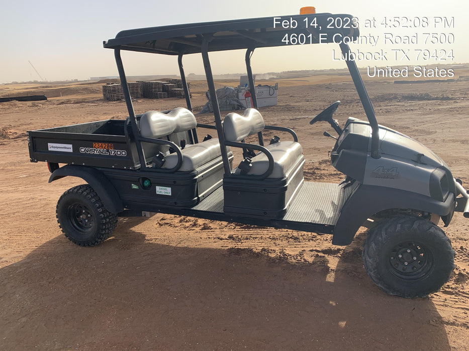 2022 Club Car CA1700D Canopy, Diesel, 4 Passenger