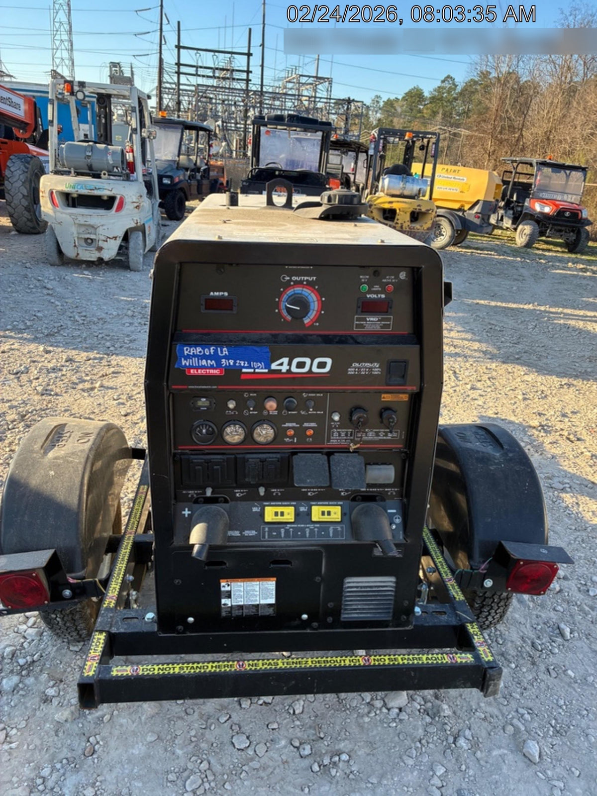 2025 LINCOLN ELECTRIC LE400