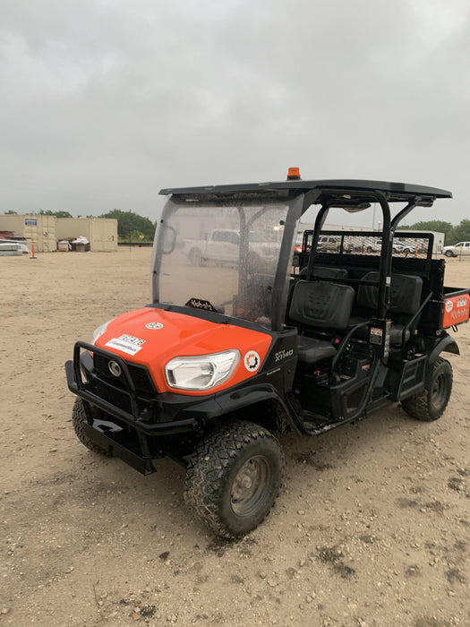2021 Kubota RTV-X1140W-H Plastic Canopy, Windshield Acrylic Clear, LED Strobe Light, Wire Harness Kit, Back up Alarm