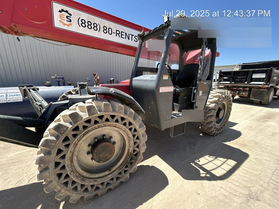 2018 Manitou MTA10055 Manitou MTA10055 - Canopy, Worklights, Beacon, 66" Carriage, 60" Forks, Solid Tires, Aux Hydraulics