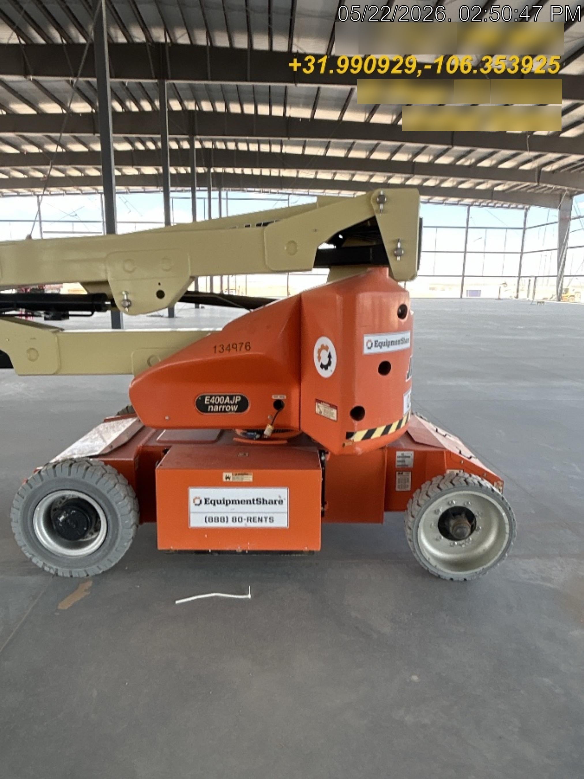 2021 JLG E400AJP Narrow